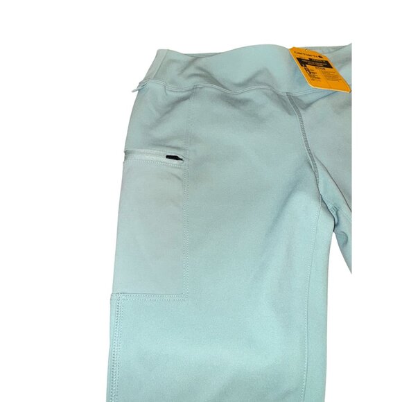 Carhartt Womens Forge Fitted Lightweight Utility Legging S Mint Green - Picture 8 of 12
